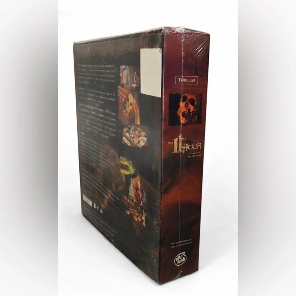 The 11th Hour Big Box PC Game Sealed Vintage Horror Puzzle